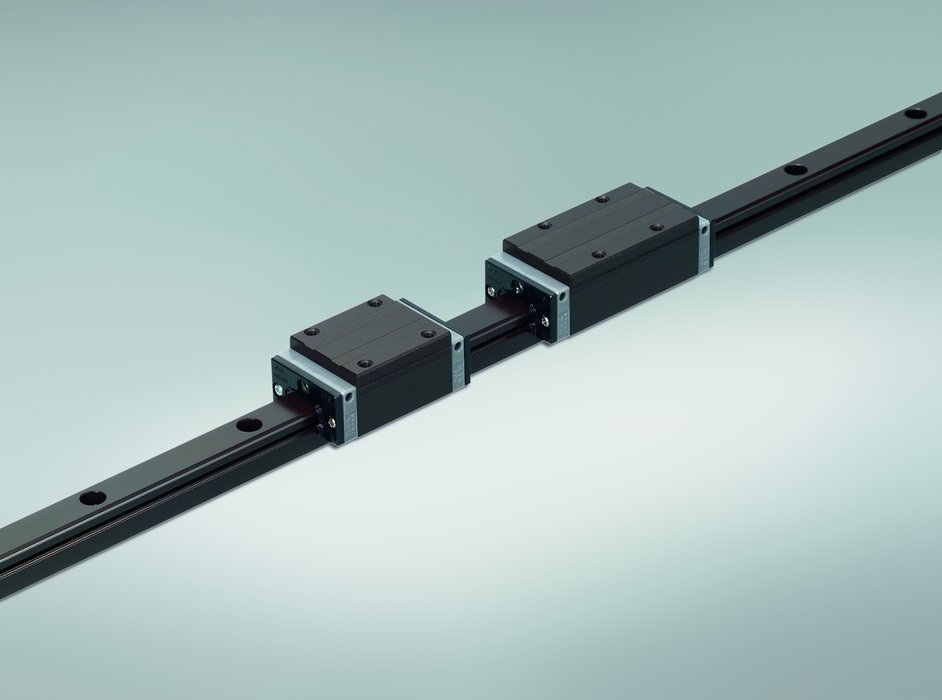 Ten times more service life for linear guides in robotic welding applications